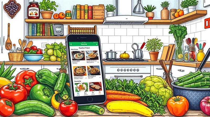 Recetas Fáciles: Las Mejores Apps de Cocina